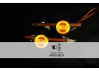 Светодиодный поворотник с логотипом Nissan